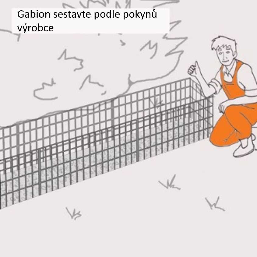 Gabionový plot svépomocí - návod k vlastní výrobě a instalaci