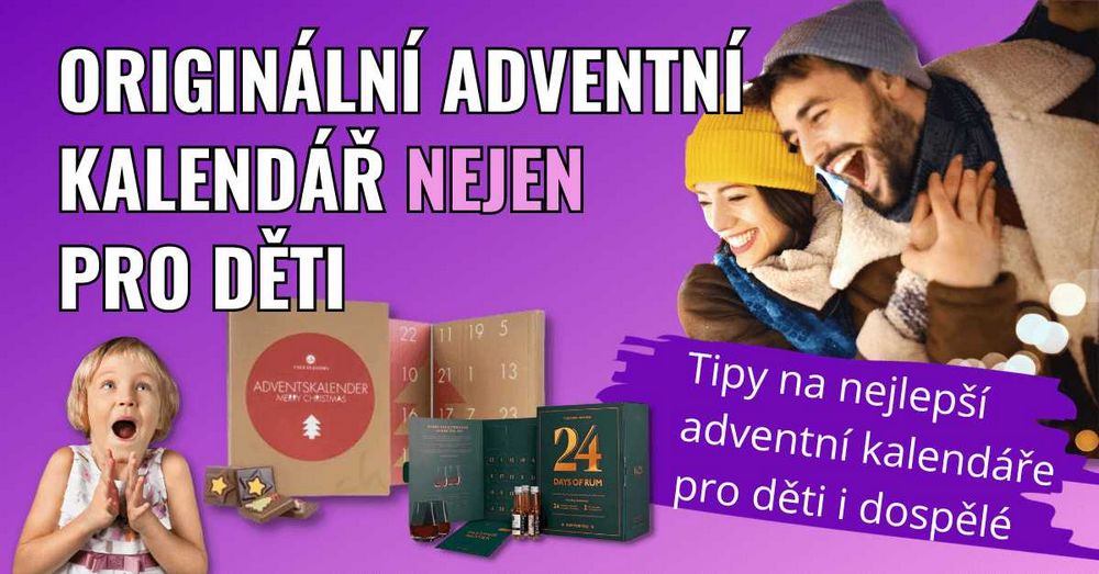 Adventní kalendář pro dospělé - originální dárky každý den Adventní kalendář pro dospělé - originální dárky každý den