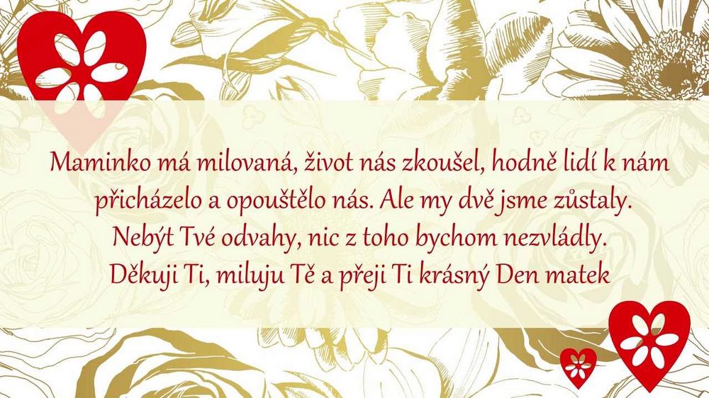 Citáty den matek přání - Inspirativní věty a citace pro oslavu matek