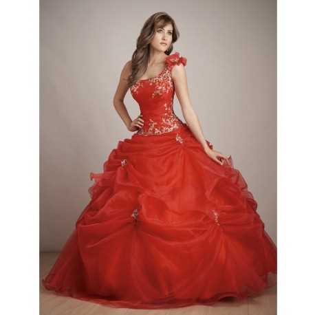 Červené svatební šaty - Nejlepší výběr pro Vaše nezapomenutelné svatební den