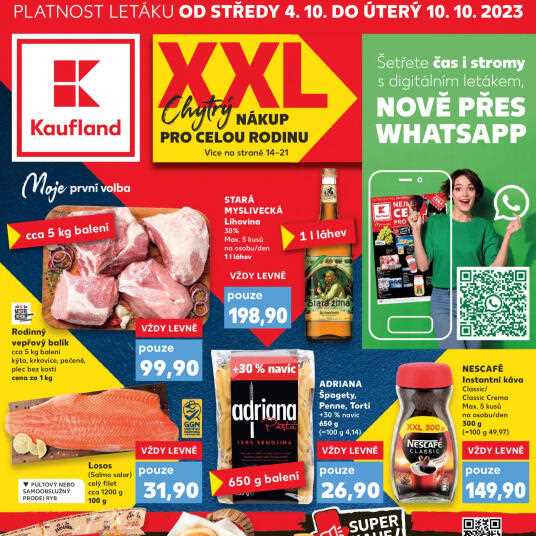 Kaufland akce na maso - nejlepší nabídky a slevy Kaufland akce na maso - nejlepší nabídky a slevy