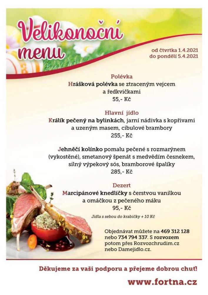Velikonoční menu o 5 chodech - recepty a inspirace | Náš web Velikonoční menu o 5 chodech - recepty a inspirace | Náš web