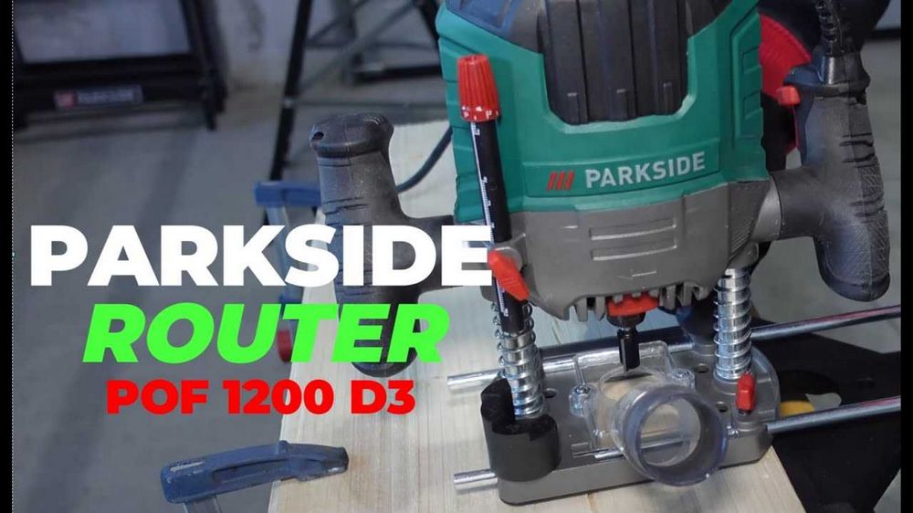 Parkside POF 1200 D3 - recenze, specifikace, návod k použití Parkside POF 1200 D3 - recenze, specifikace, návod k použití