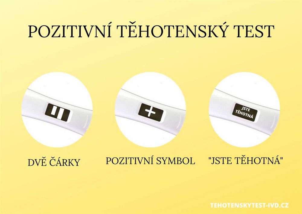 Pozitivní těhotenský test: Co dál?